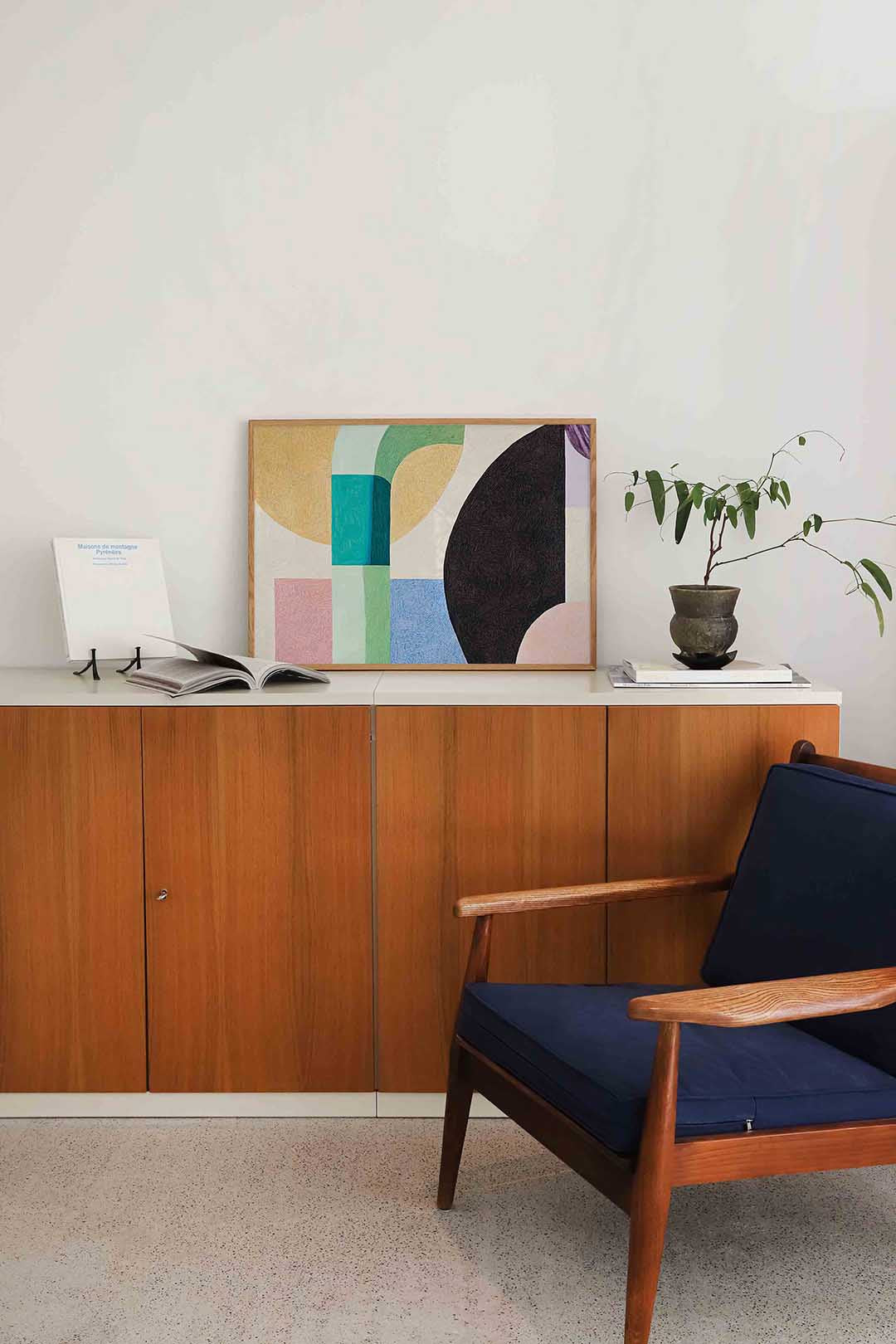 Abstracte vormen Poster