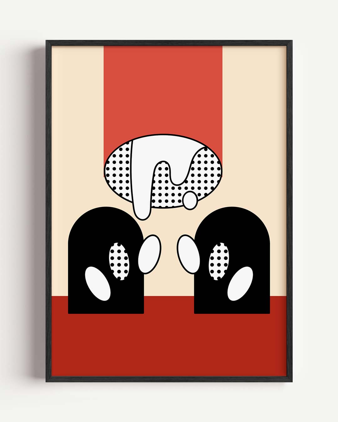 Moderne Kunst Pop Art Poster-WallArtistic