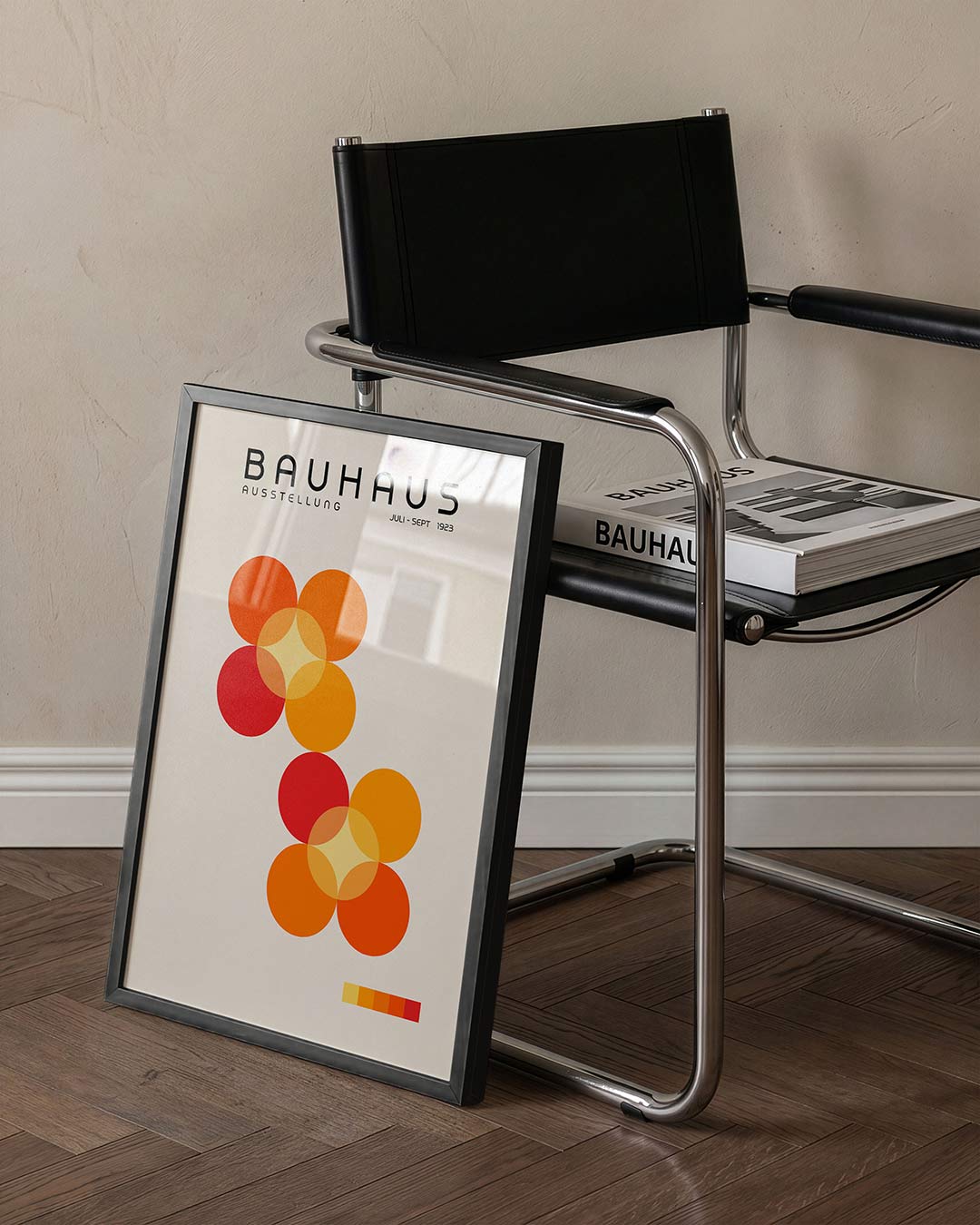 Vormritme en kleur Poster