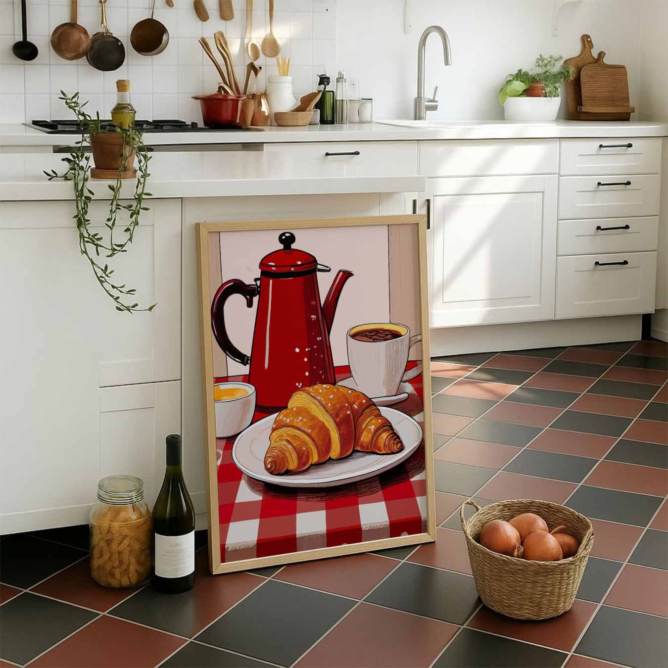Franse Ontbijtcharme Poster