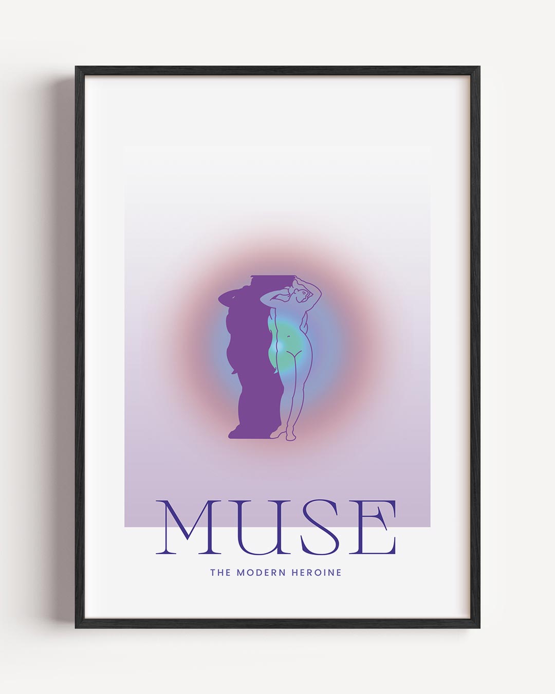 Muse: De Moderne Heldin Poster-WallArtistic
