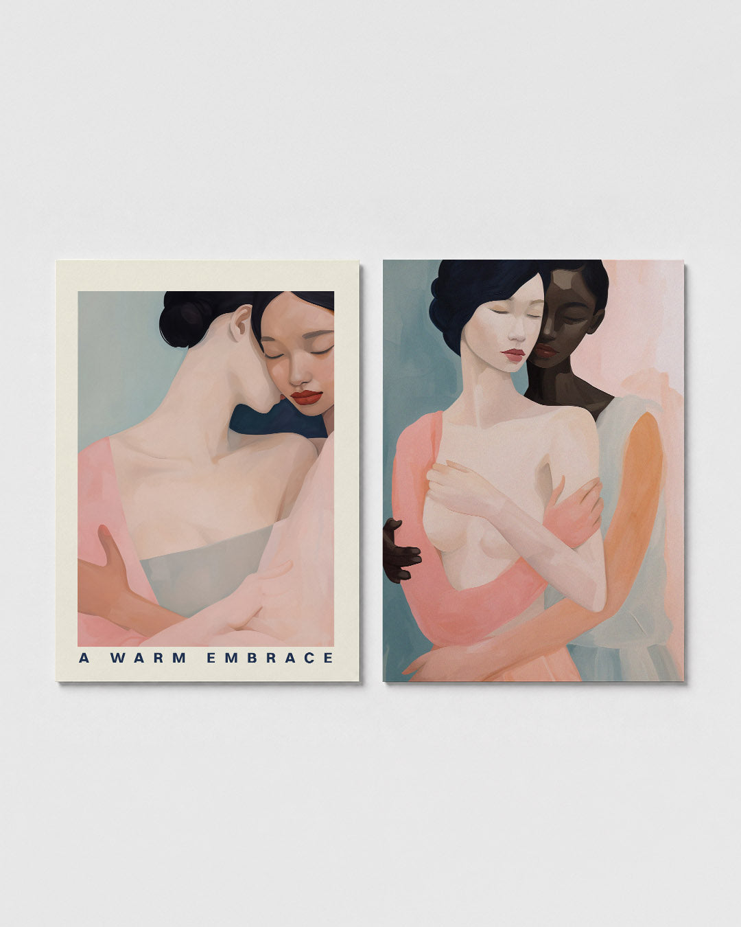 Zachte omhelzing Posterset