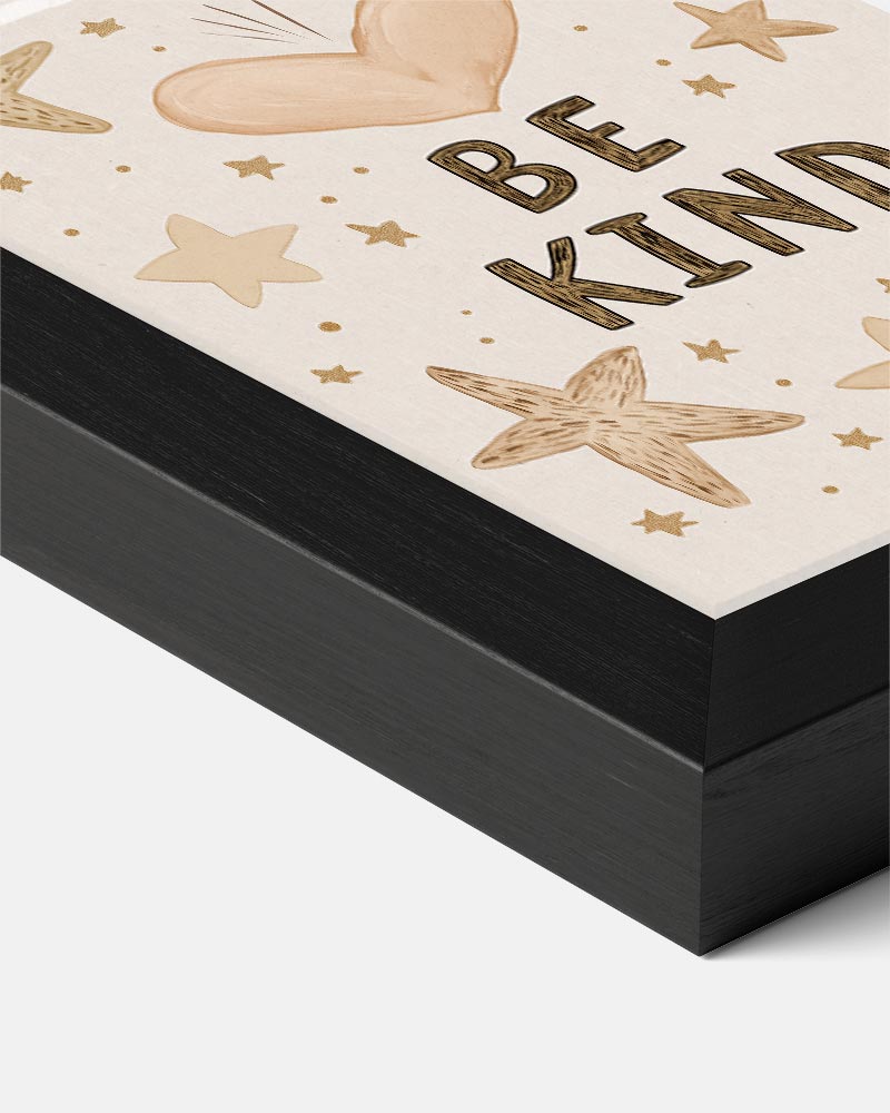 Inspirerende Be Kind Sterren Poster