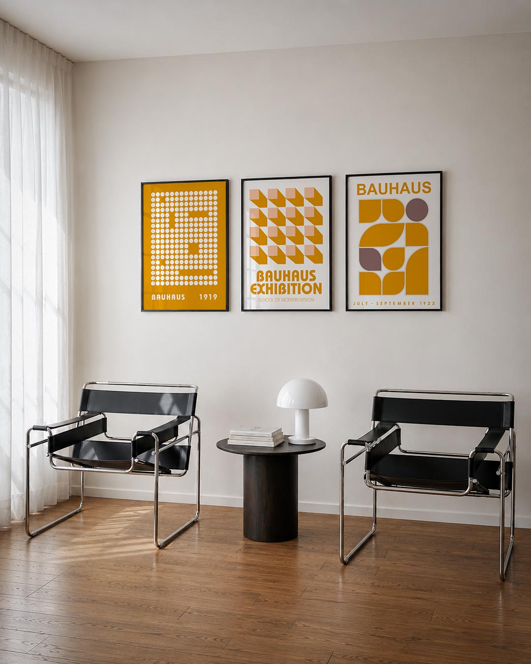 Cirkelpatroon ritme Posterset