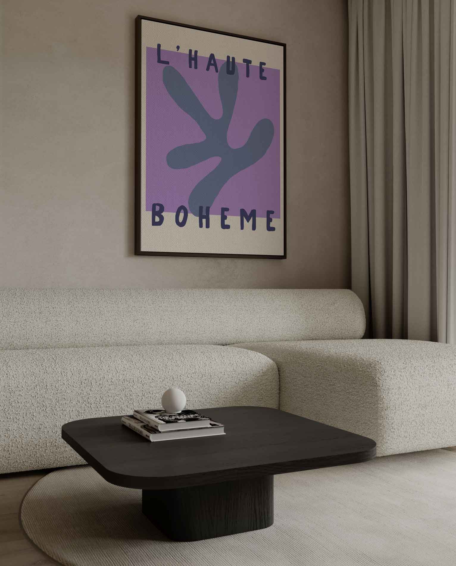 L'Haute Boheme Abstract Art Kunstwerk-canvas-dibond-plexiglas-wanddecoratie-WallArtistic