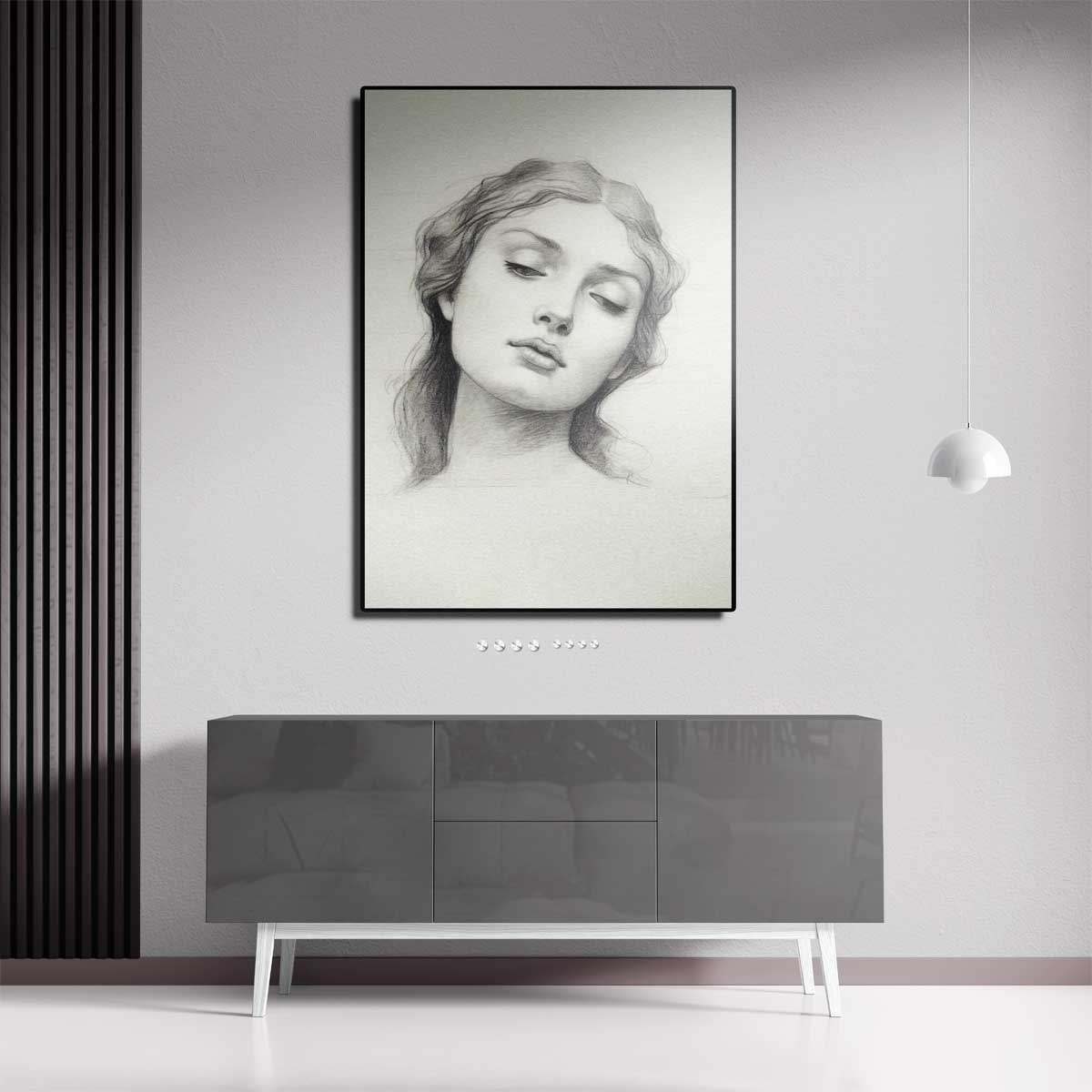 Tijdloze Elegantie Kunstwerk-canvas-dibond-plexiglas-wanddecoratie-WallArtistic