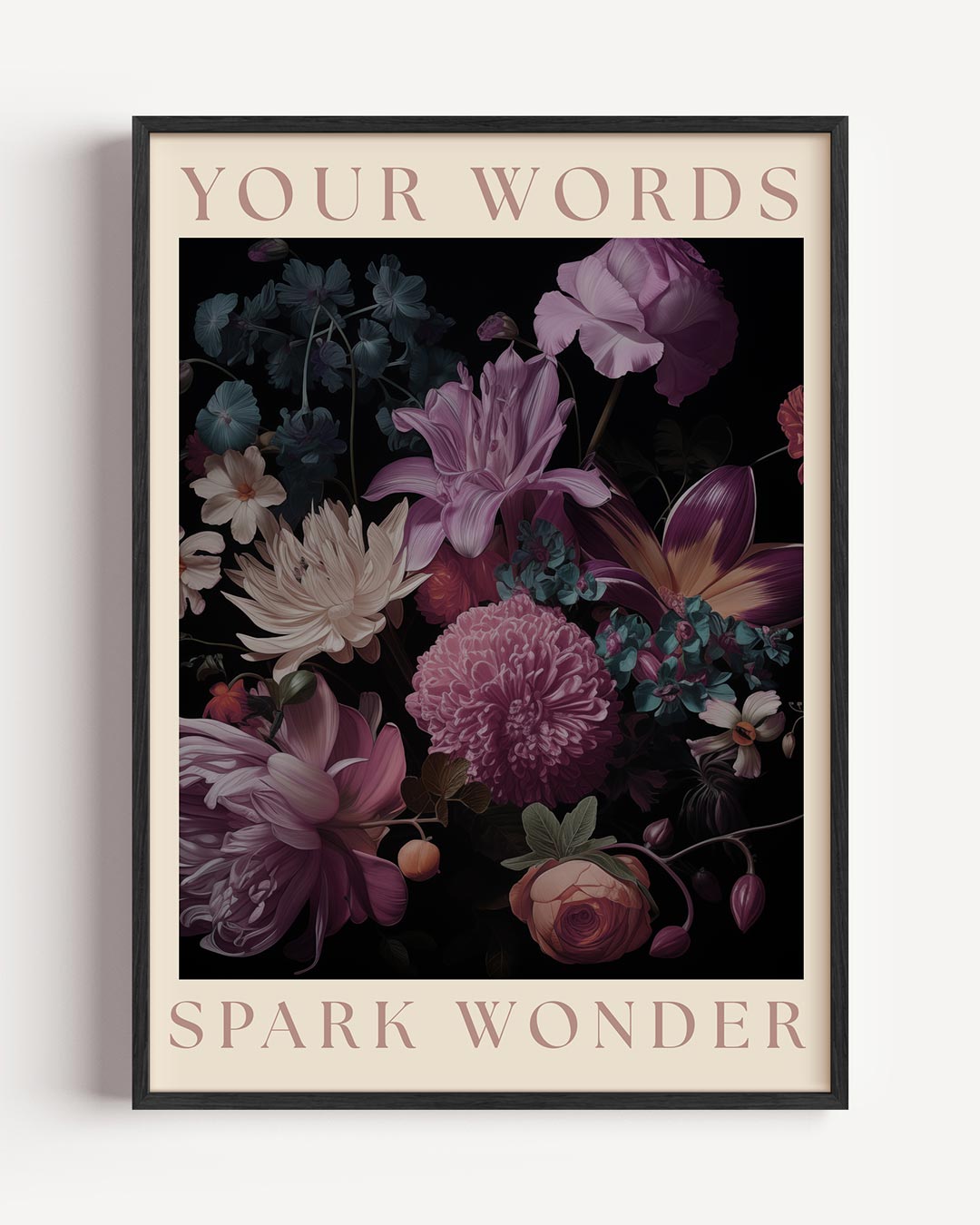 Inspirerende Bloemenposter-WallArtistic