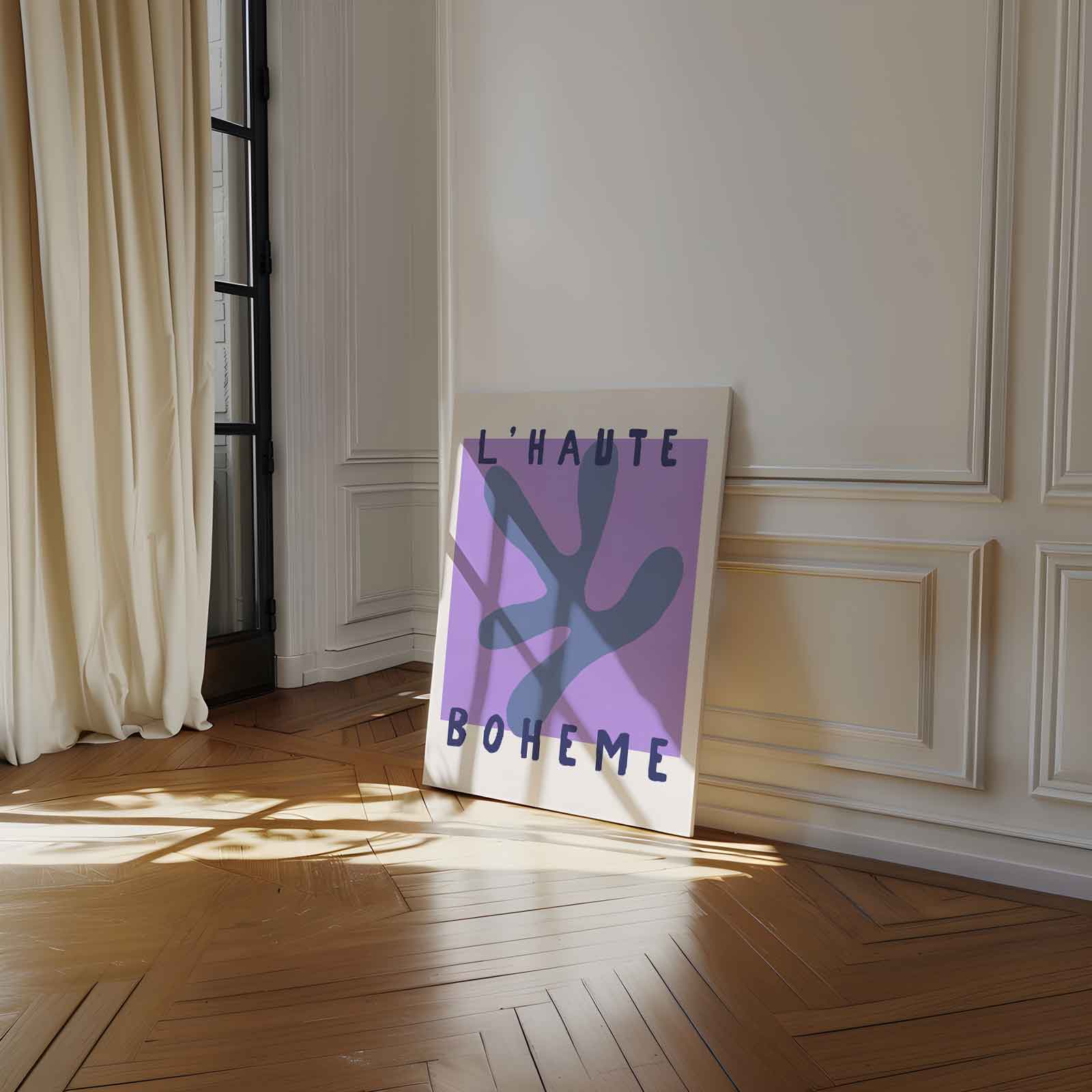 L'Haute Boheme Abstract Art Kunstwerk-canvas-dibond-plexiglas-wanddecoratie-WallArtistic