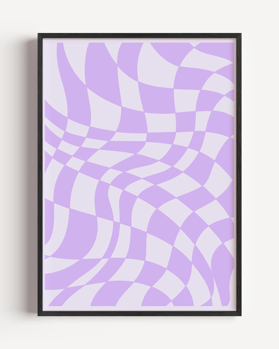 Vloeiende Lijnen Abstracte Poster-WallArtistic