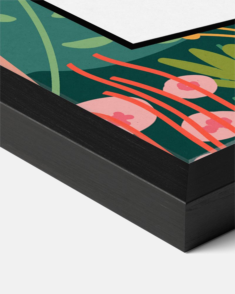 Avontuurlijke Jungle Dieren Poster-WallArtistic