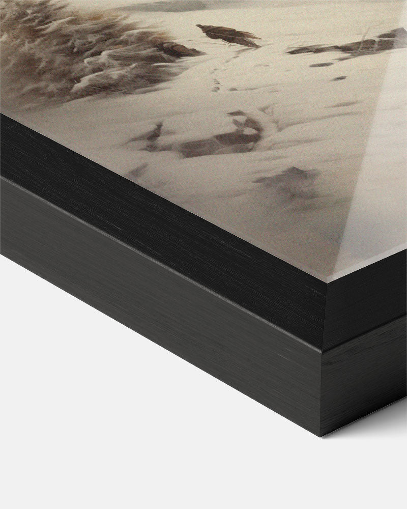 Winterse Berghike Poster-WallArtistic