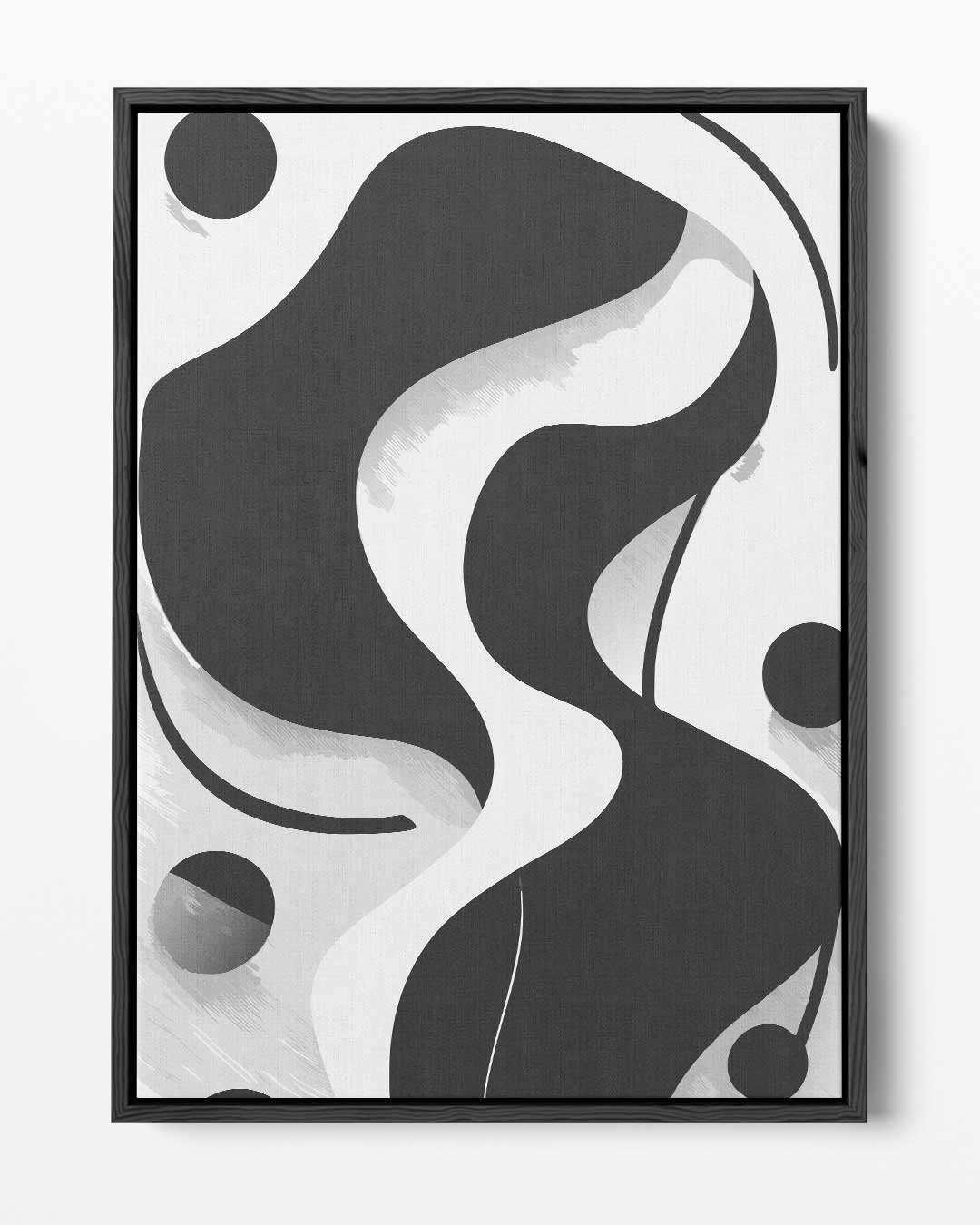 Modern Abstracte Vormen Kunstwerk-canvas-dibond-plexiglas-wanddecoratie-WallArtistic