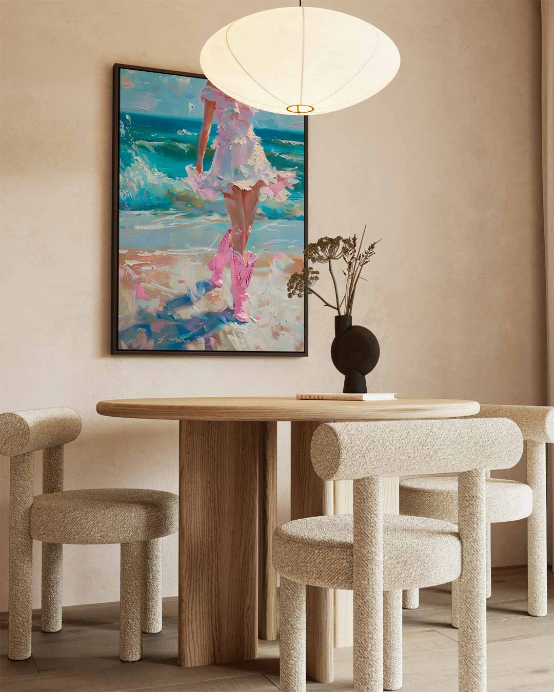Zomerse Zeebries Kunstwerk-canvas-dibond-plexiglas-wanddecoratie-WallArtistic