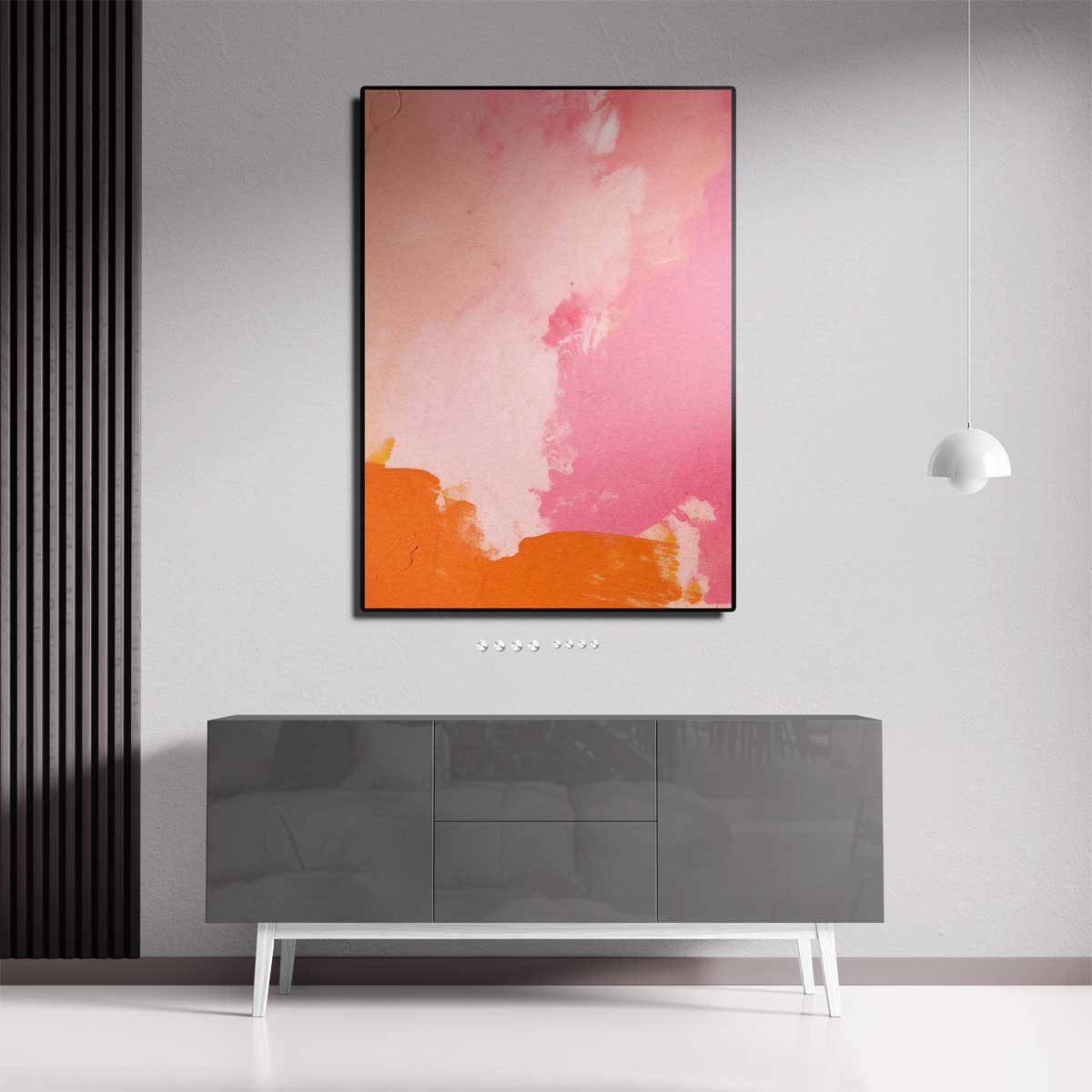 Vrolijke Kleurenexplosie Kunstwerk-canvas-dibond-plexiglas-wanddecoratie-WallArtistic