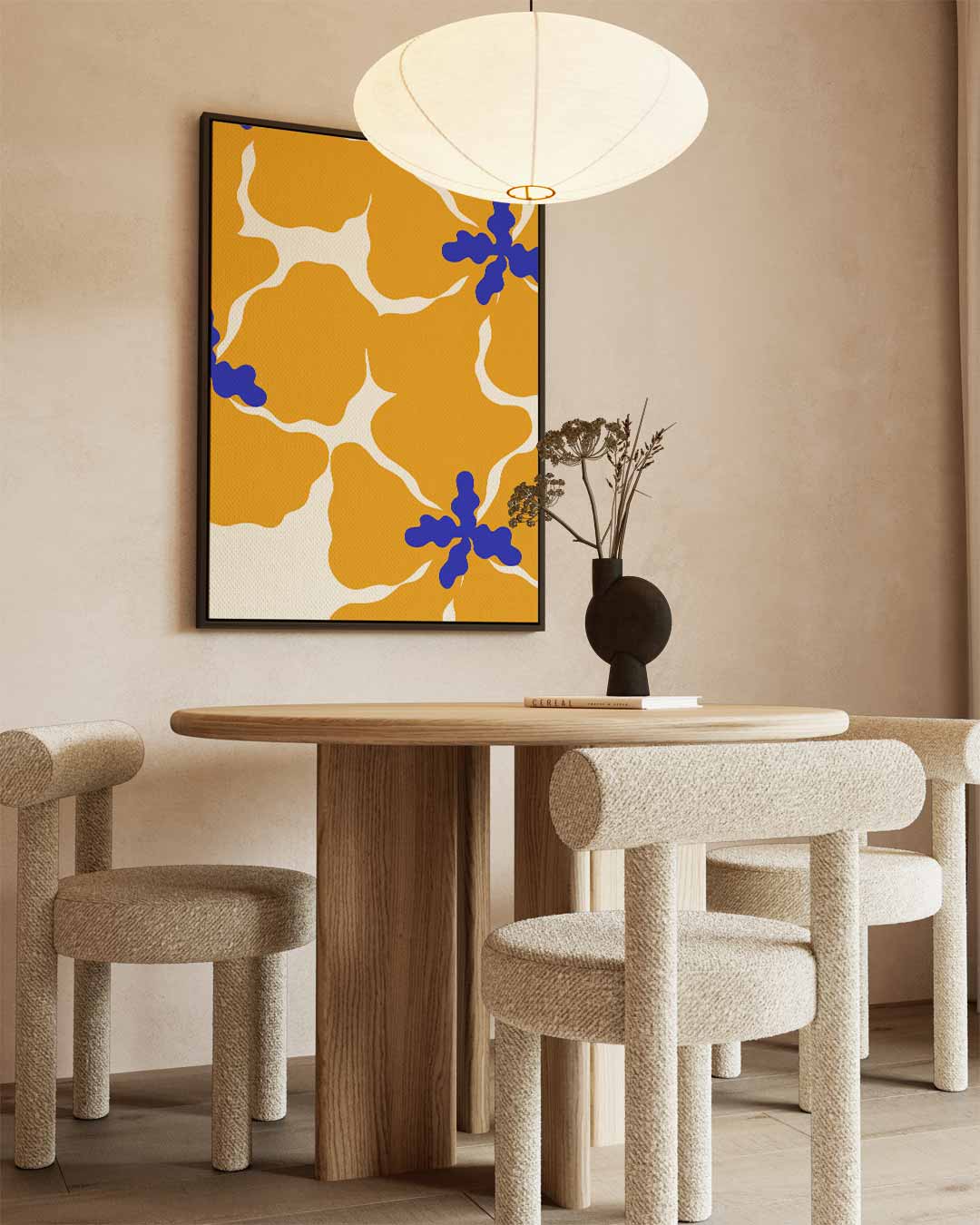 Bloemen van Vreugde Kunstwerk-canvas-dibond-plexiglas-wanddecoratie-WallArtistic
