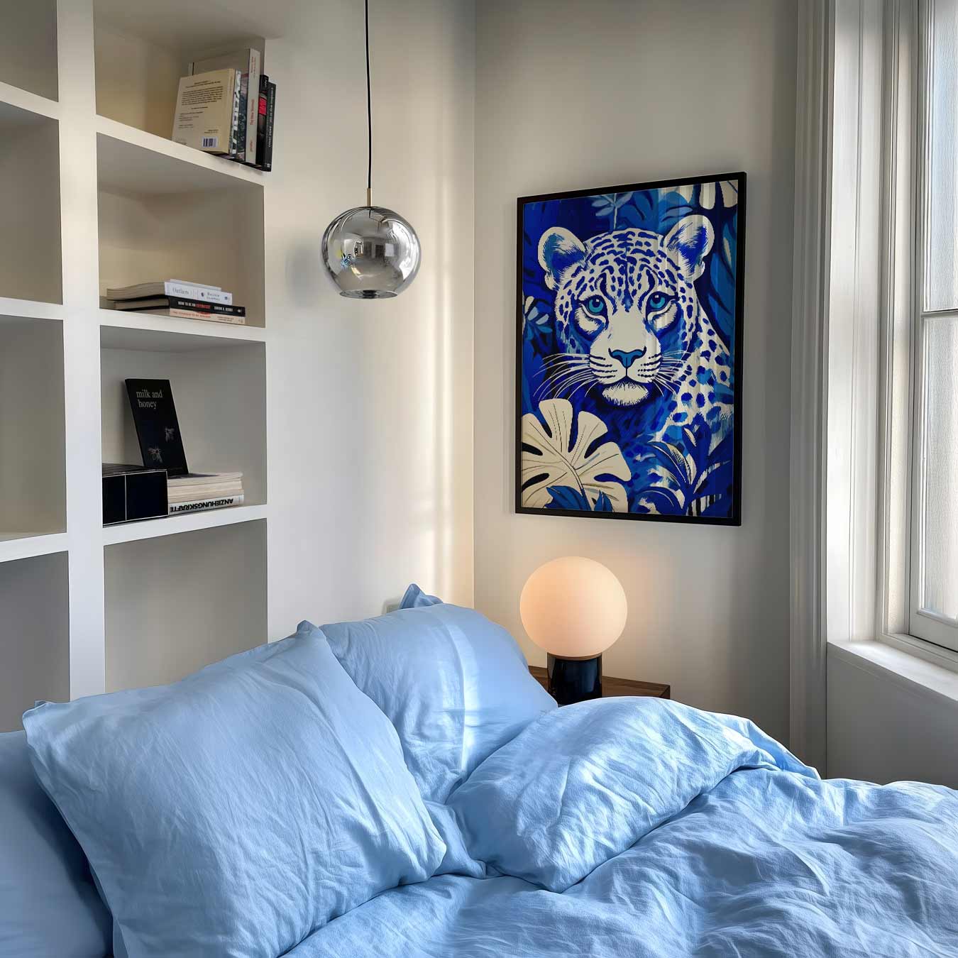 Jungle Leopard Power Poster