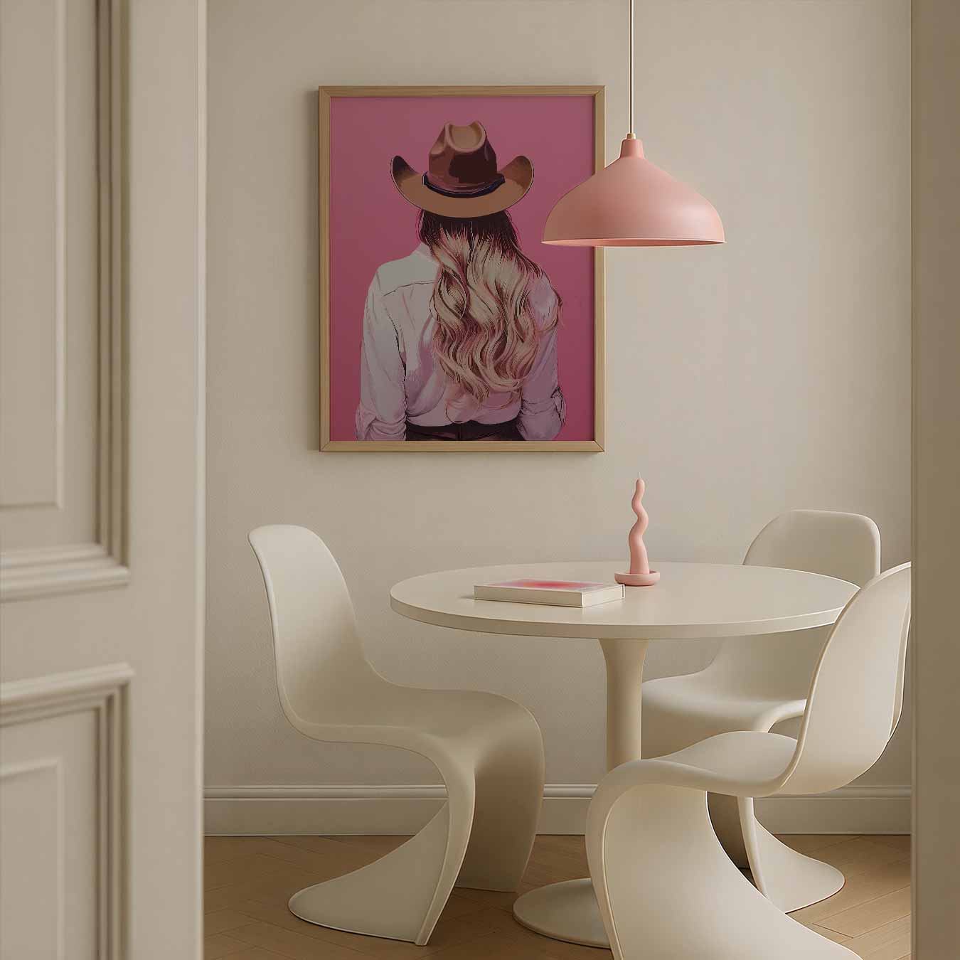 Stijlvolle Cowgirl Poster