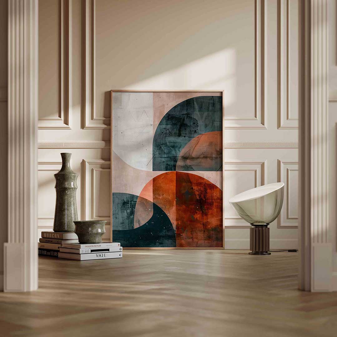 Abstracte vormen Poster