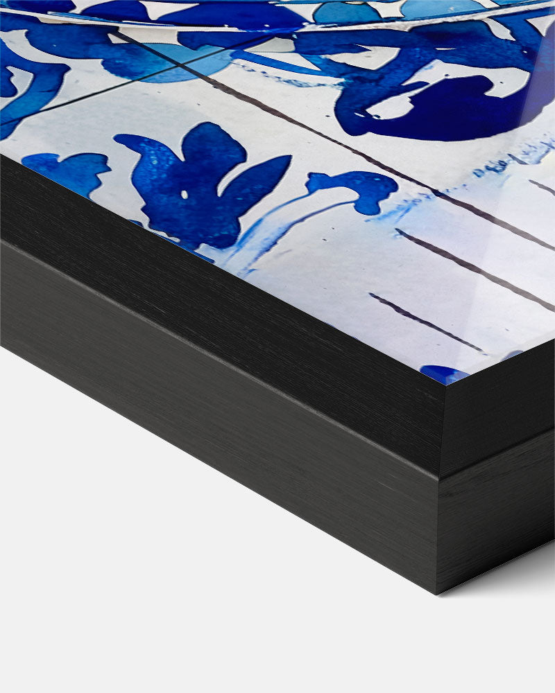 Mediterrane Visschaal Poster-WallArtistic