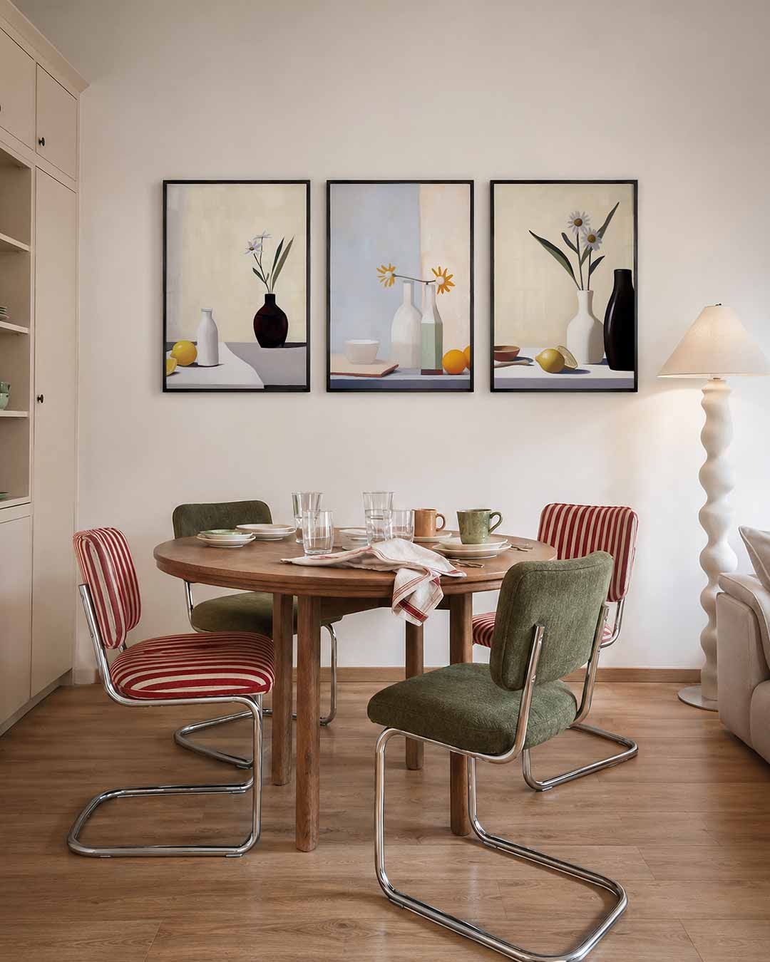 Vorm en balans Posterset