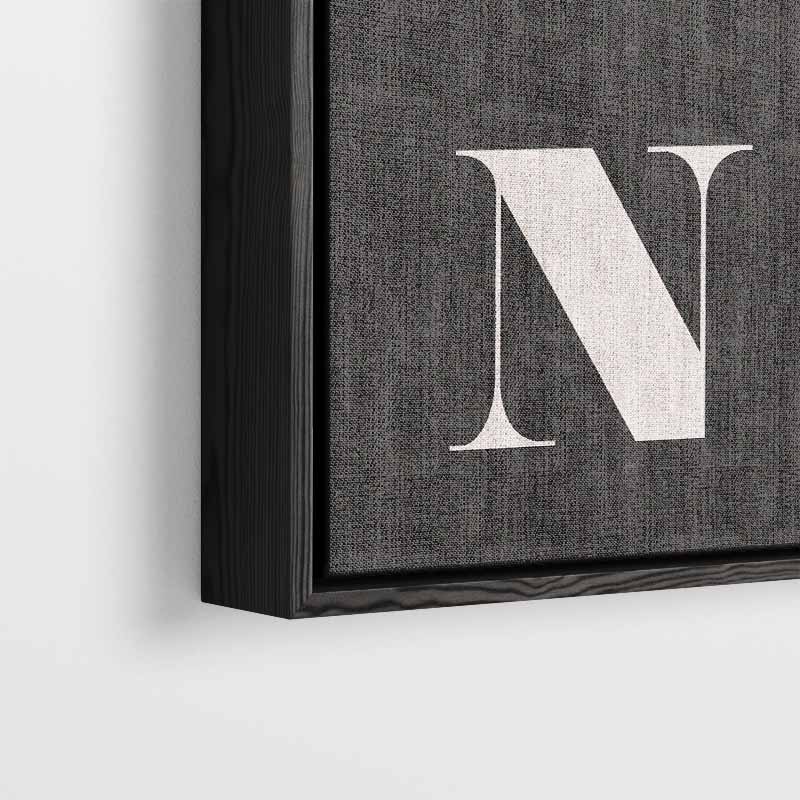 OH NO Typografie Art Kunstwerk-canvas-dibond-plexiglas-wanddecoratie-WallArtistic