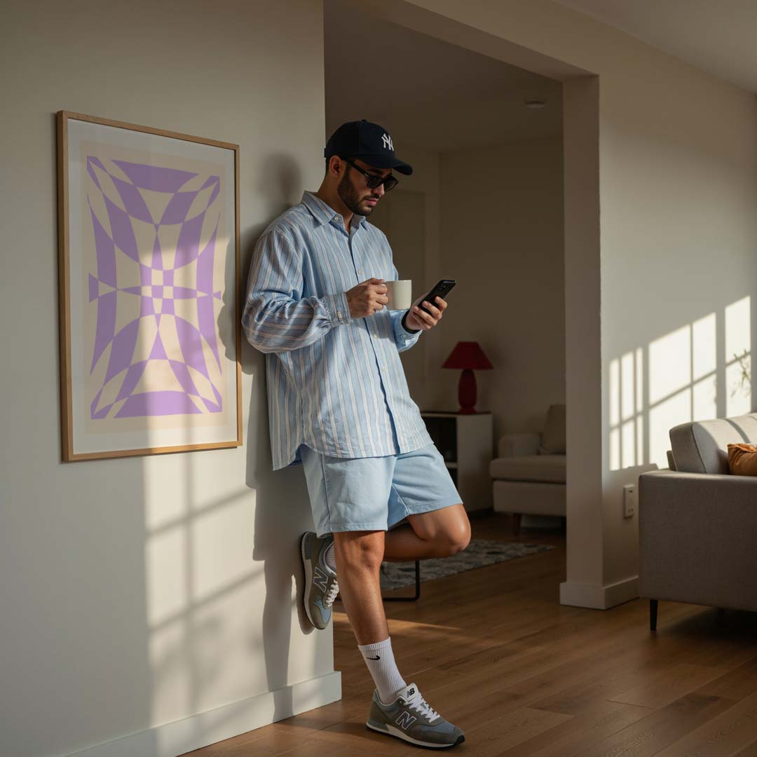 Geometrisch Abstracte Kunstposter-WallArtistic