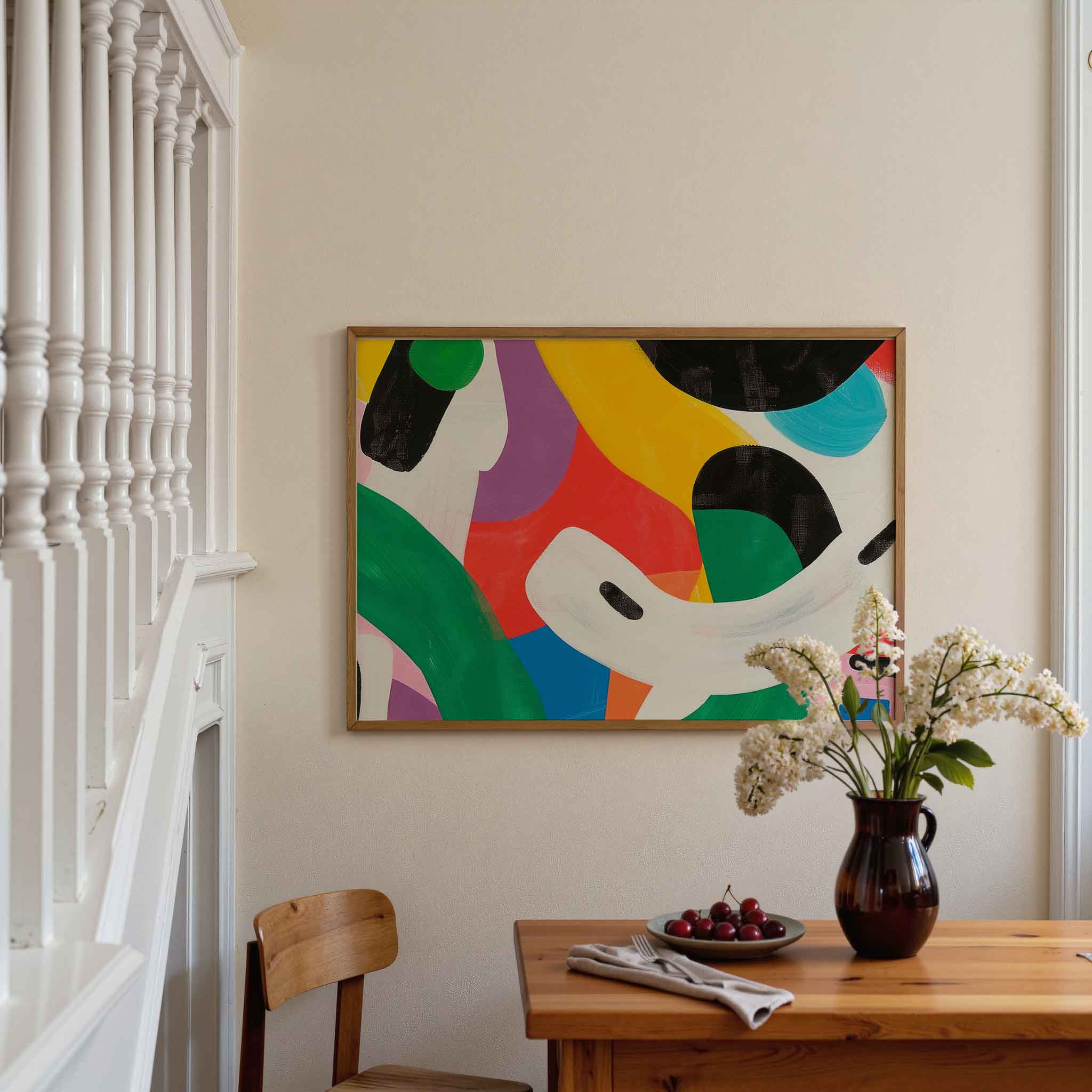 Abstracte vormen Poster