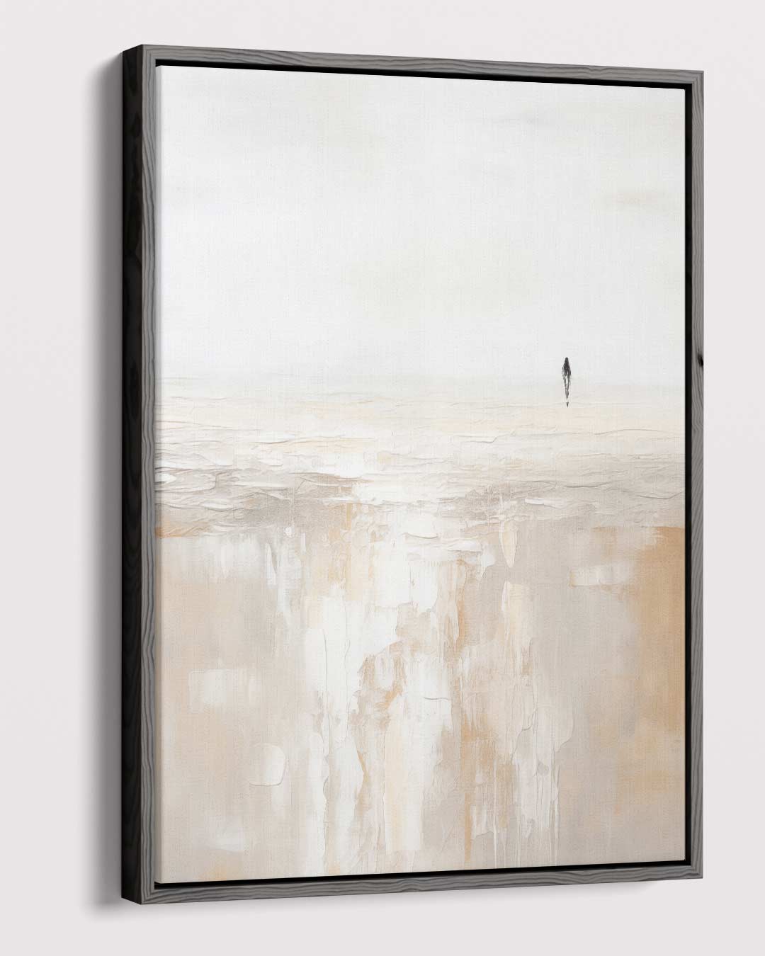 Eenzaamheid in de Leegte Kunstwerk-canvas-dibond-plexiglas-wanddecoratie-WallArtistic