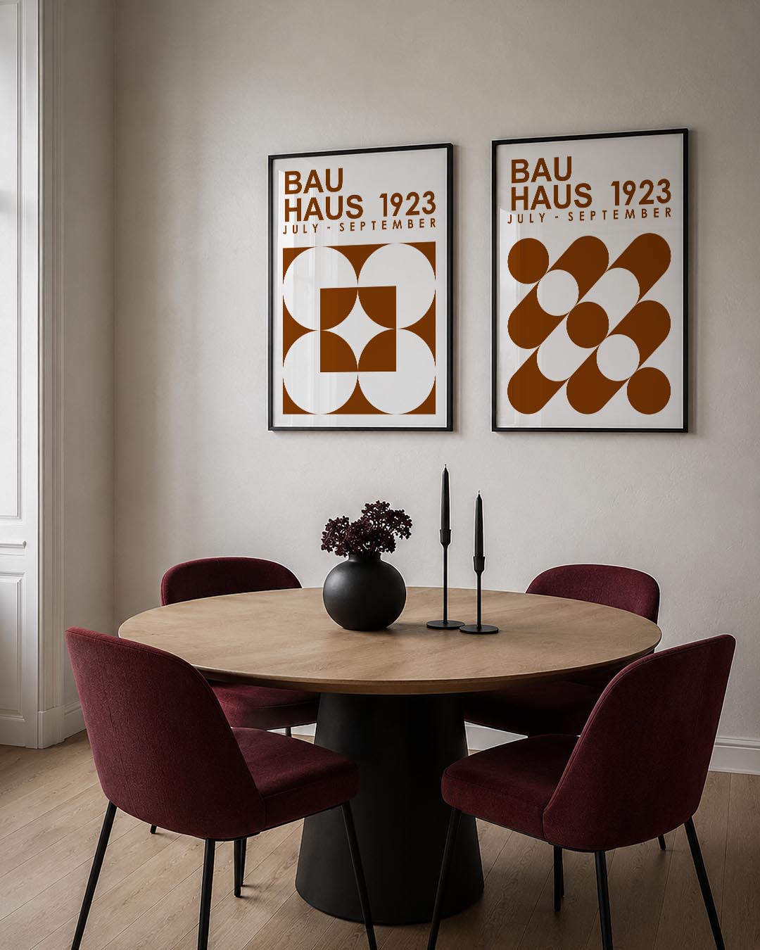 Vormen en vlakkenspel Posterset