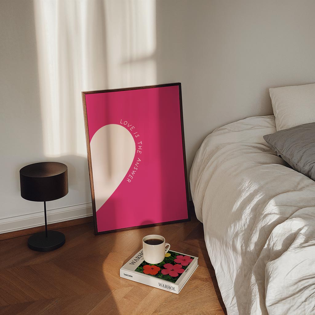 Liefde is het Antwoord Poster