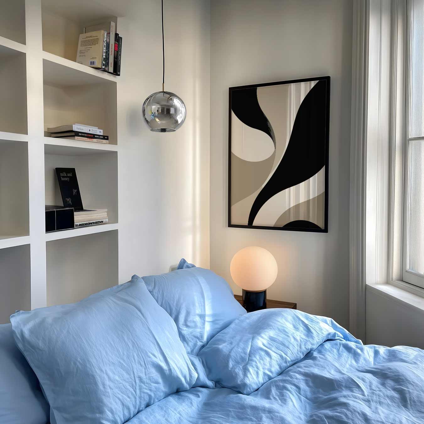 Stijlvolle Abstracte Vormen Poster