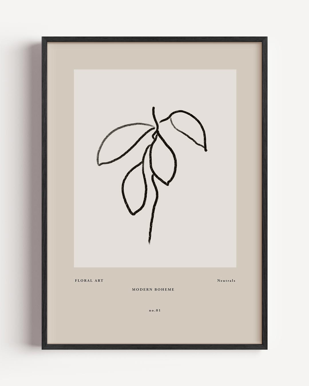 Modern Boheme Botanische Poster-WallArtistic