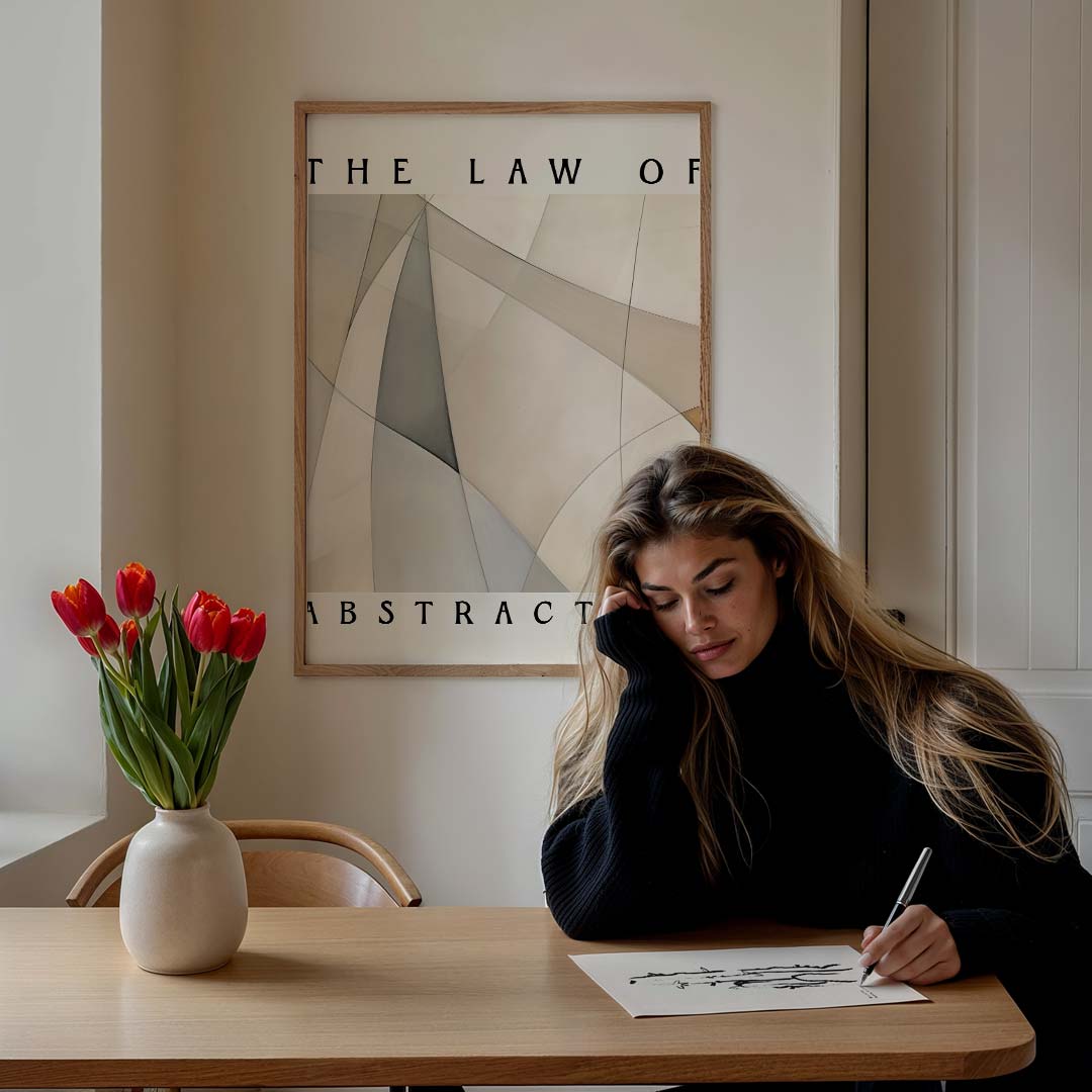 Abstracte Kunst Inspiratie Poster-WallArtistic