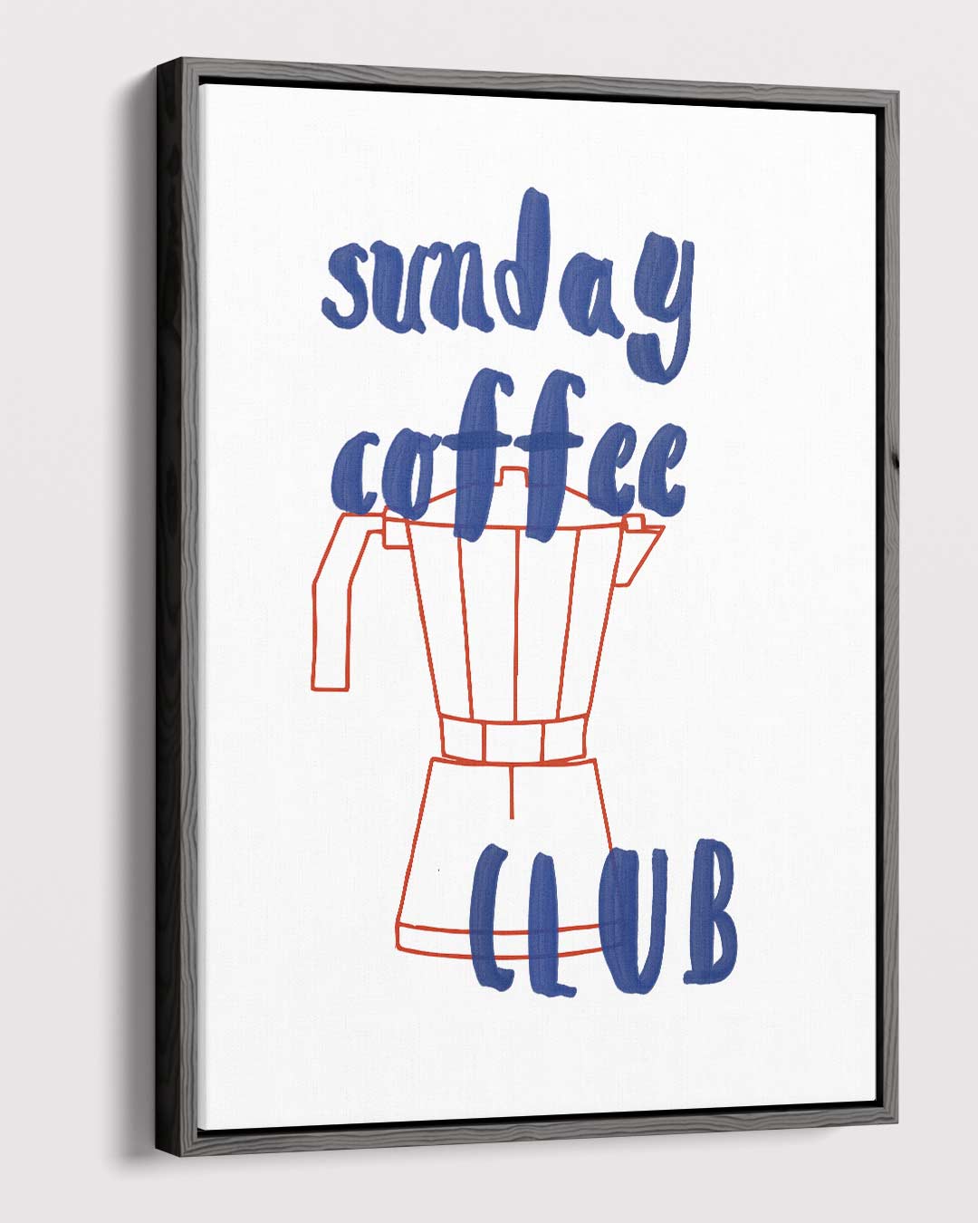 Sunday Coffee Club Poster