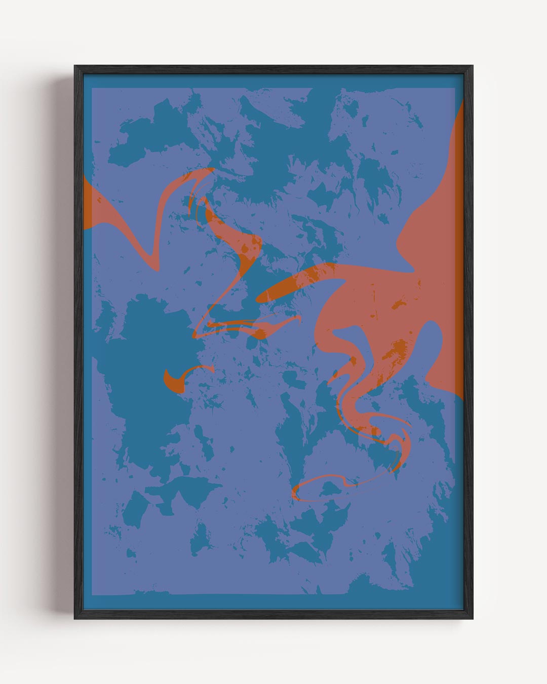Dynamische Abstracte Kunstposter-WallArtistic