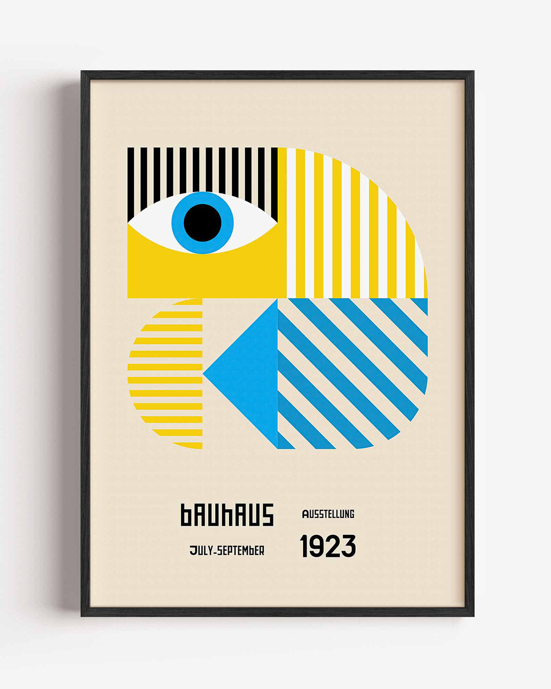 Vorm en kleurvlakken Poster