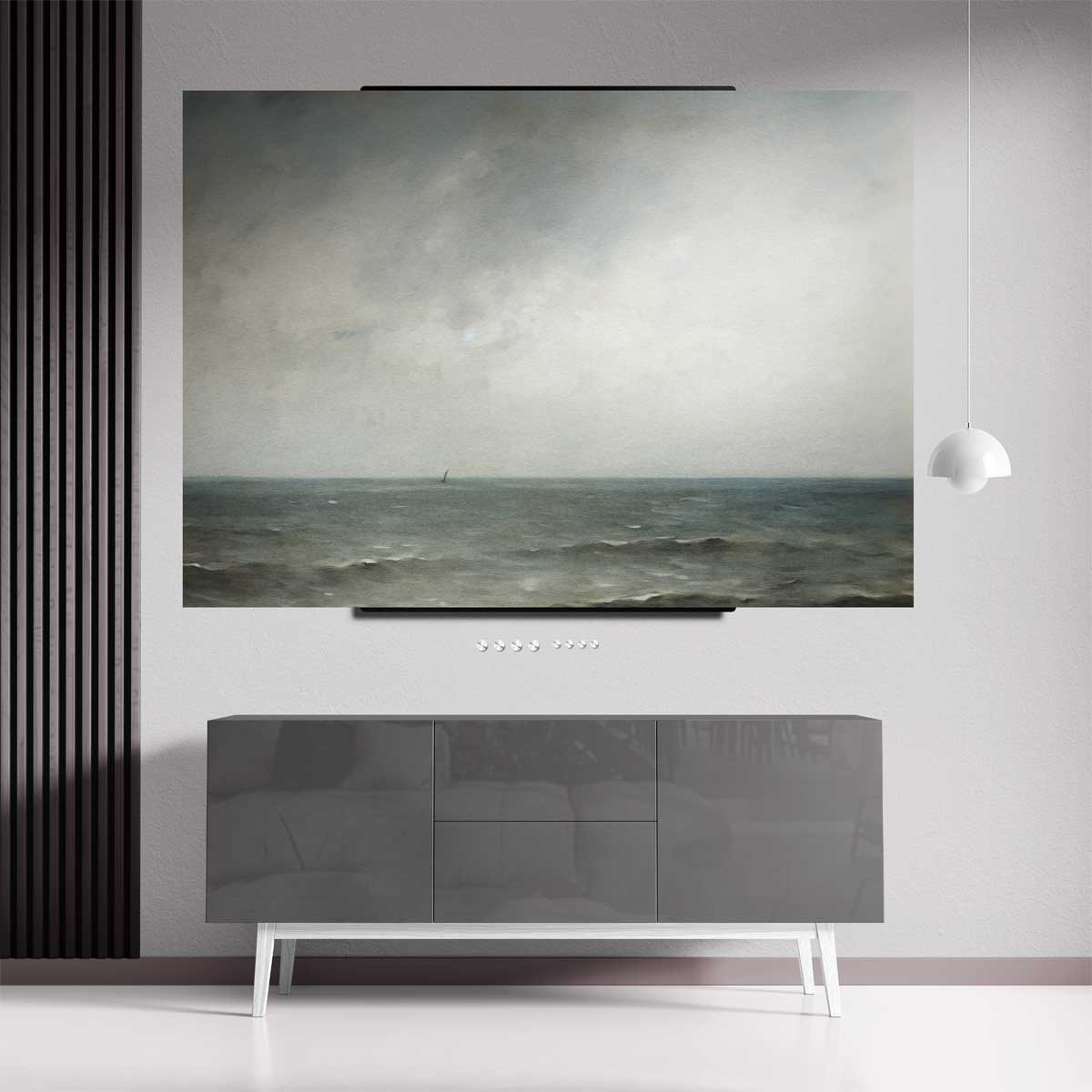 Rustig Zeegezicht Kunstwerk-canvas-dibond-plexiglas-wanddecoratie-WallArtistic