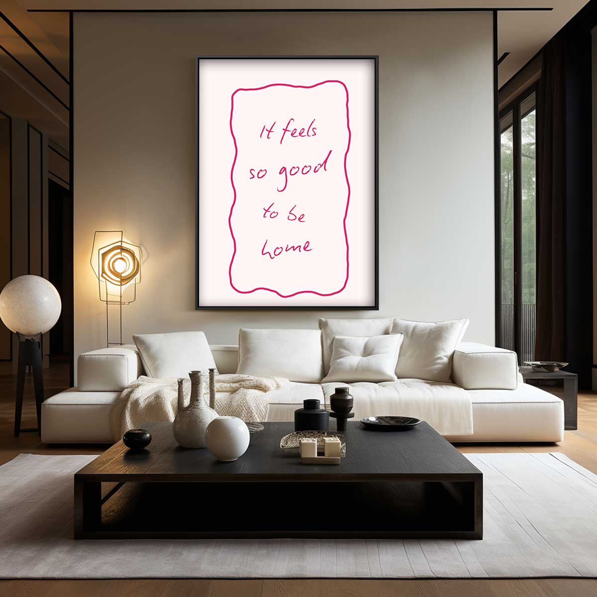Welkom Thuis Wanddecoratie Kunstwerk-canvas-dibond-plexiglas-wanddecoratie-WallArtistic