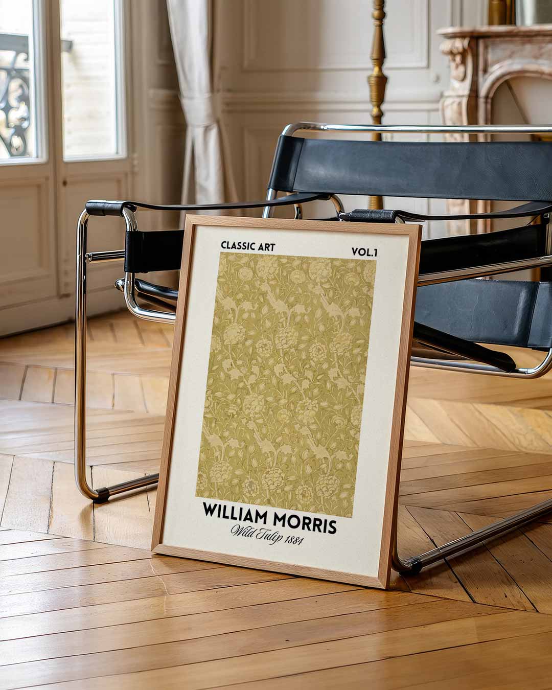 Vintage Bloemenposter - William Morris Poster-WallArtistic