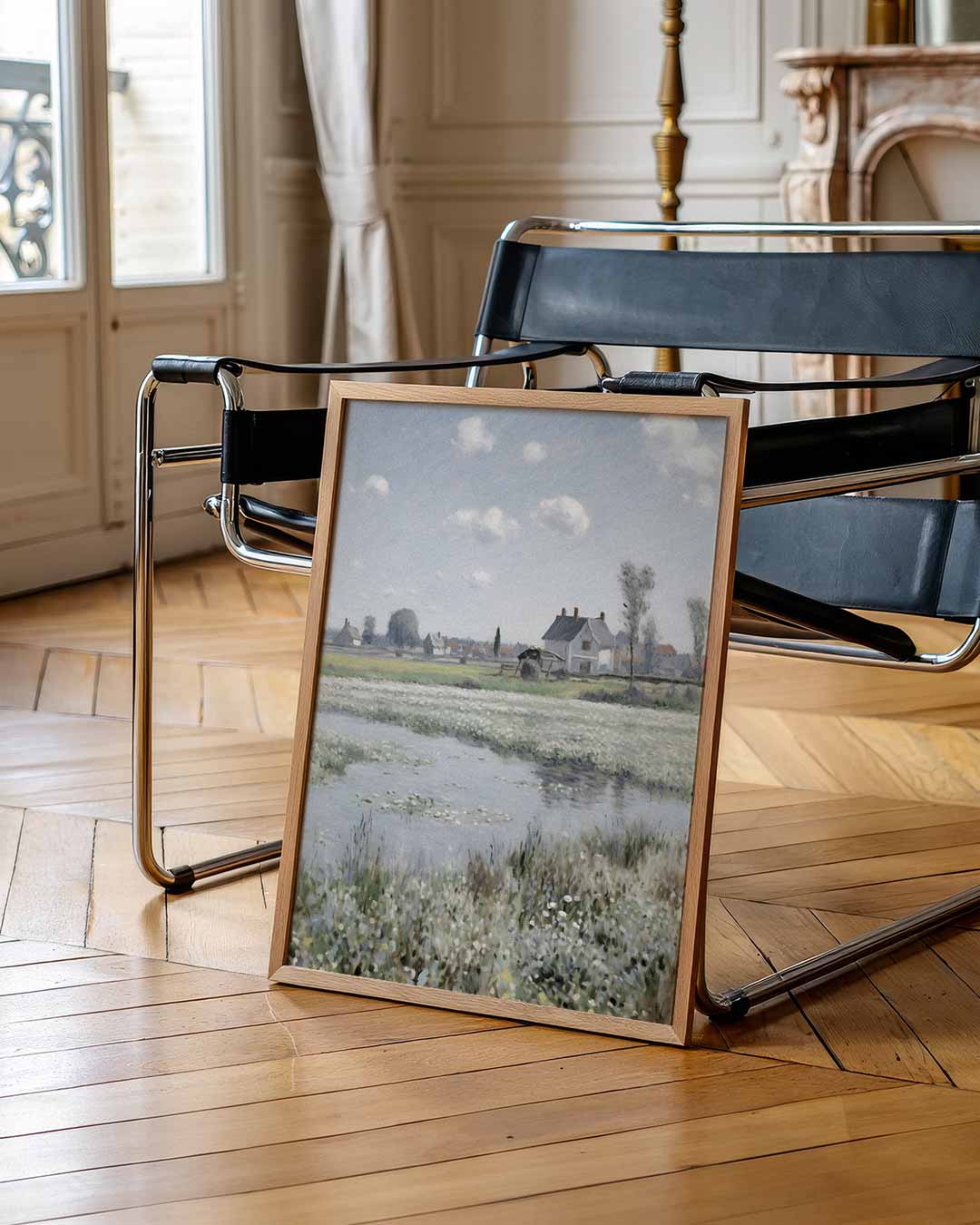 Rustieke Plattelandstafereel Poster