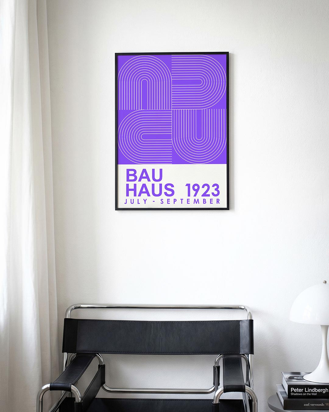 Lijnen en vlakkenspel Poster
