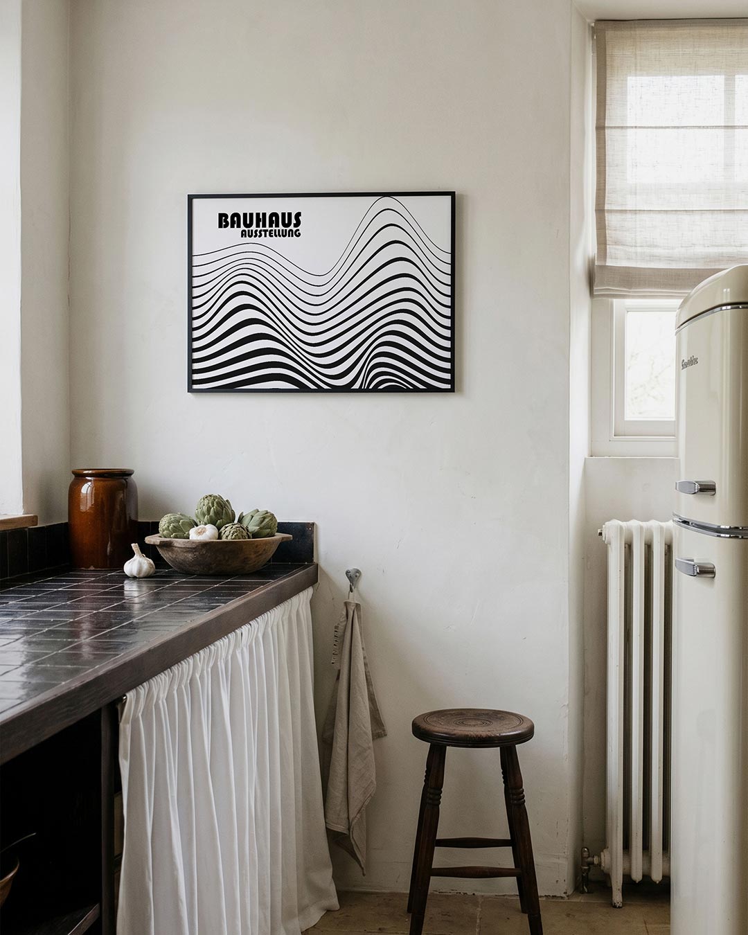 Golvend lijnenspel Poster