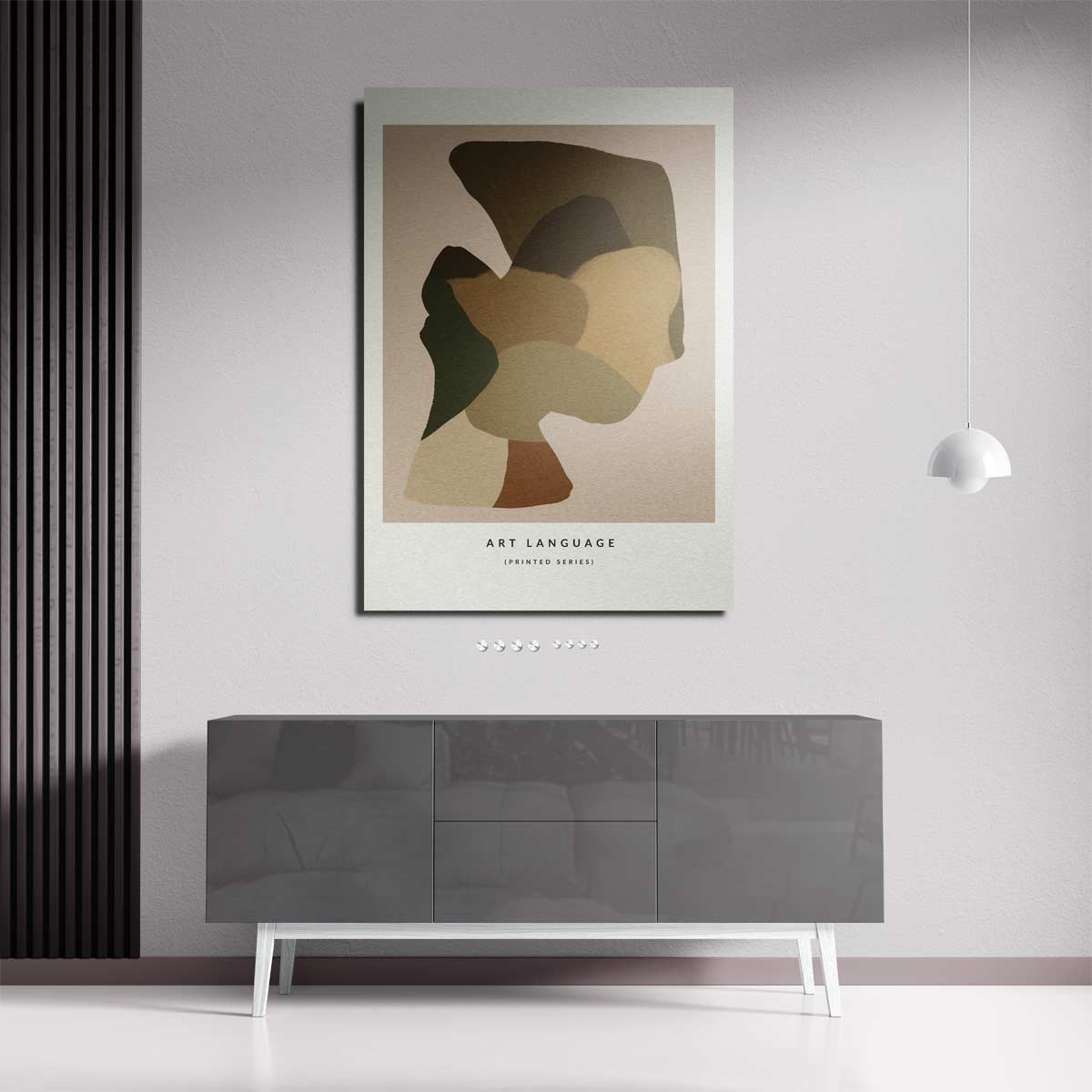 Abstracte Natuurtinten Kunstwerk-canvas-dibond-plexiglas-wanddecoratie-WallArtistic