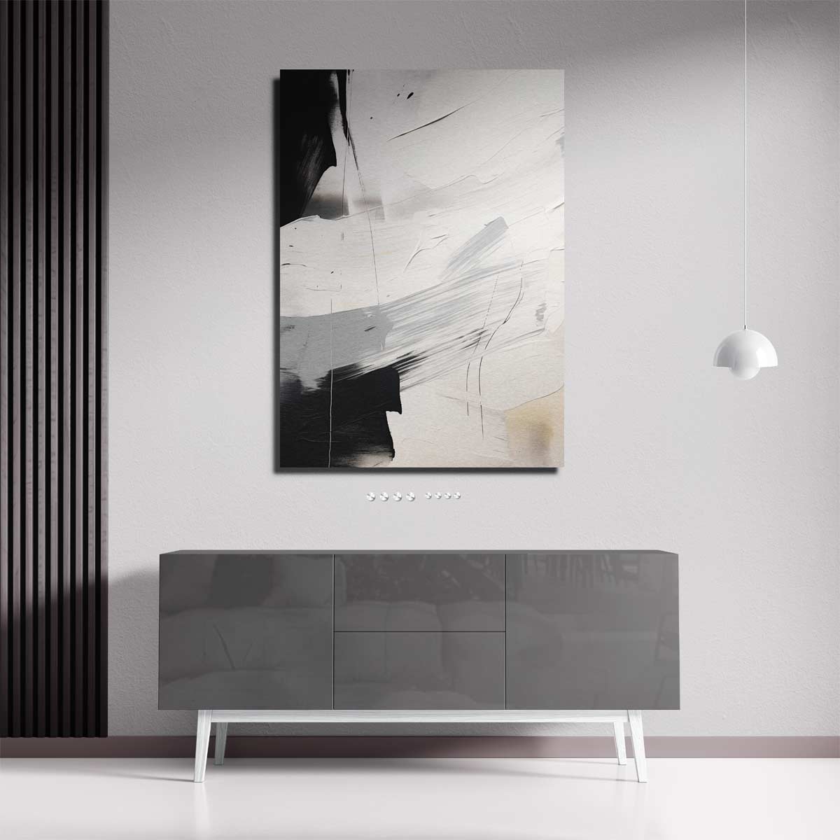 Mystiek in Monochroom Kunstwerk-canvas-dibond-plexiglas-wanddecoratie-WallArtistic