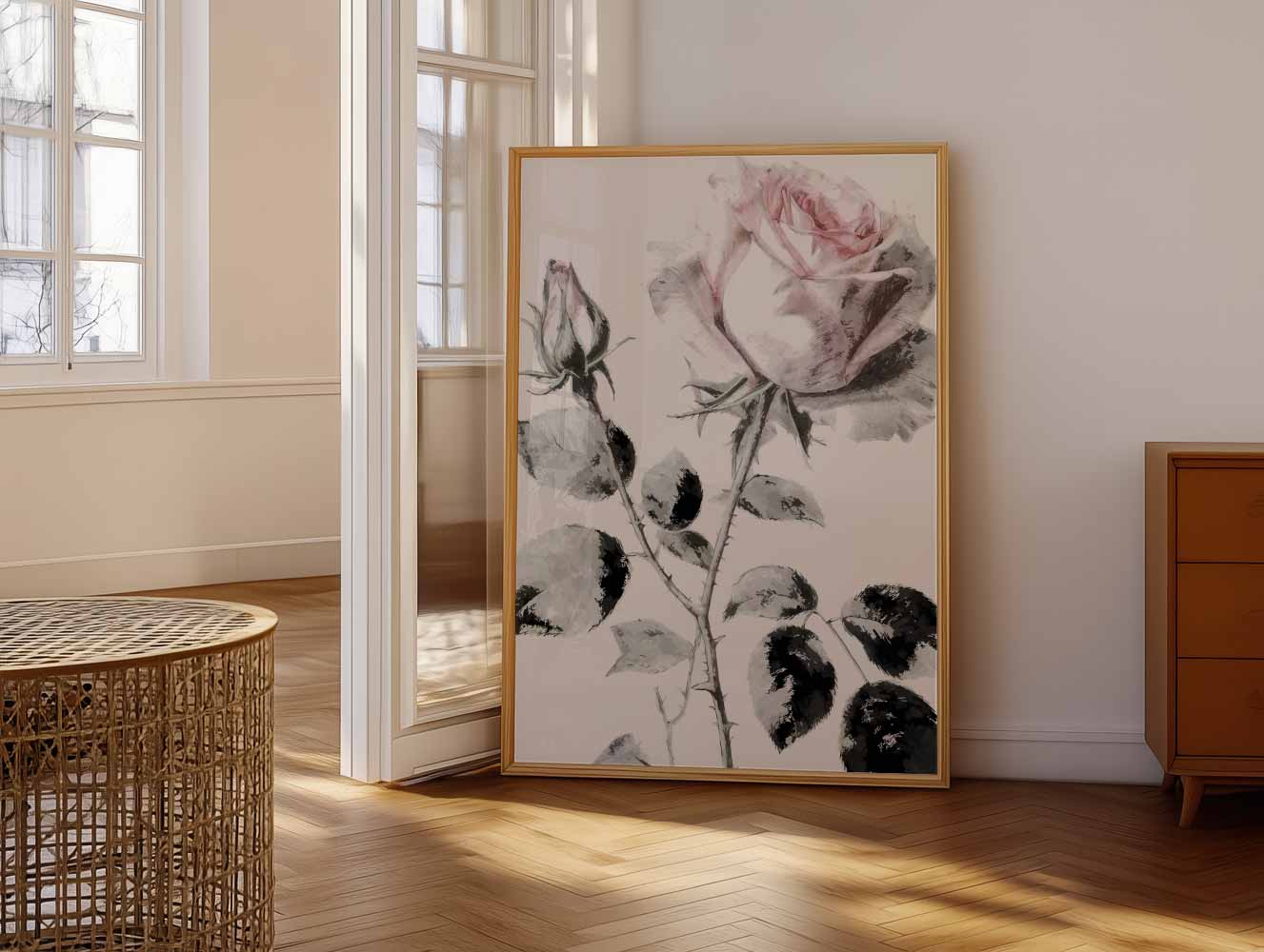 Romantische Rozen Poster