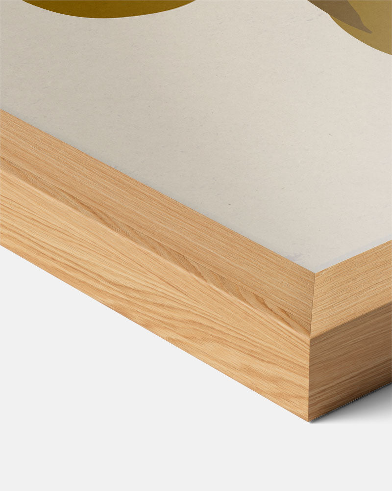 Moderne Minimalistische Takken Poster-WallArtistic