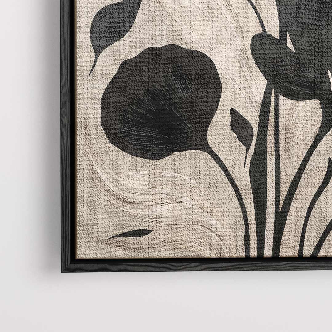 Abstracte Bloemenpracht Kunstwerk-canvas-dibond-plexiglas-wanddecoratie-WallArtistic