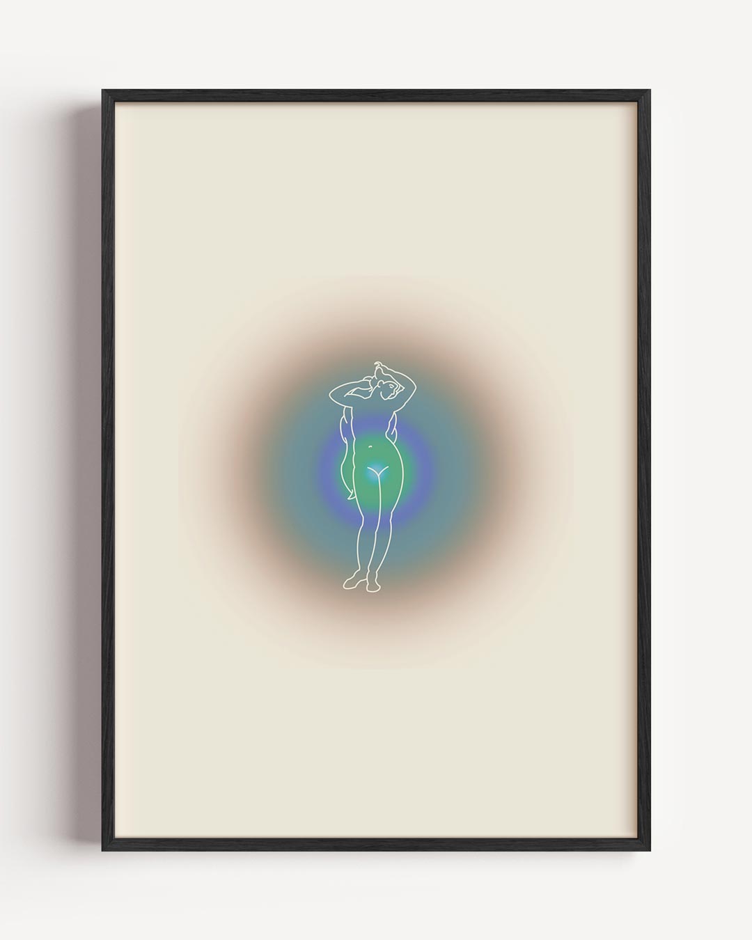 Aura Vrouwelijke Schoonheid Poster-WallArtistic