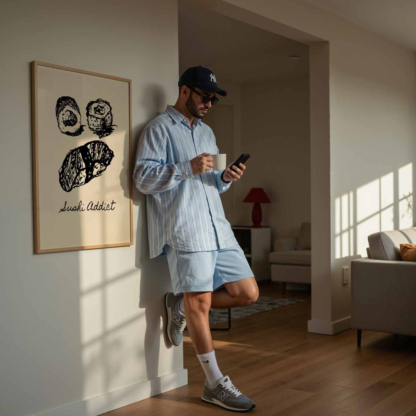 Sushi Addict Poster-WallArtistic