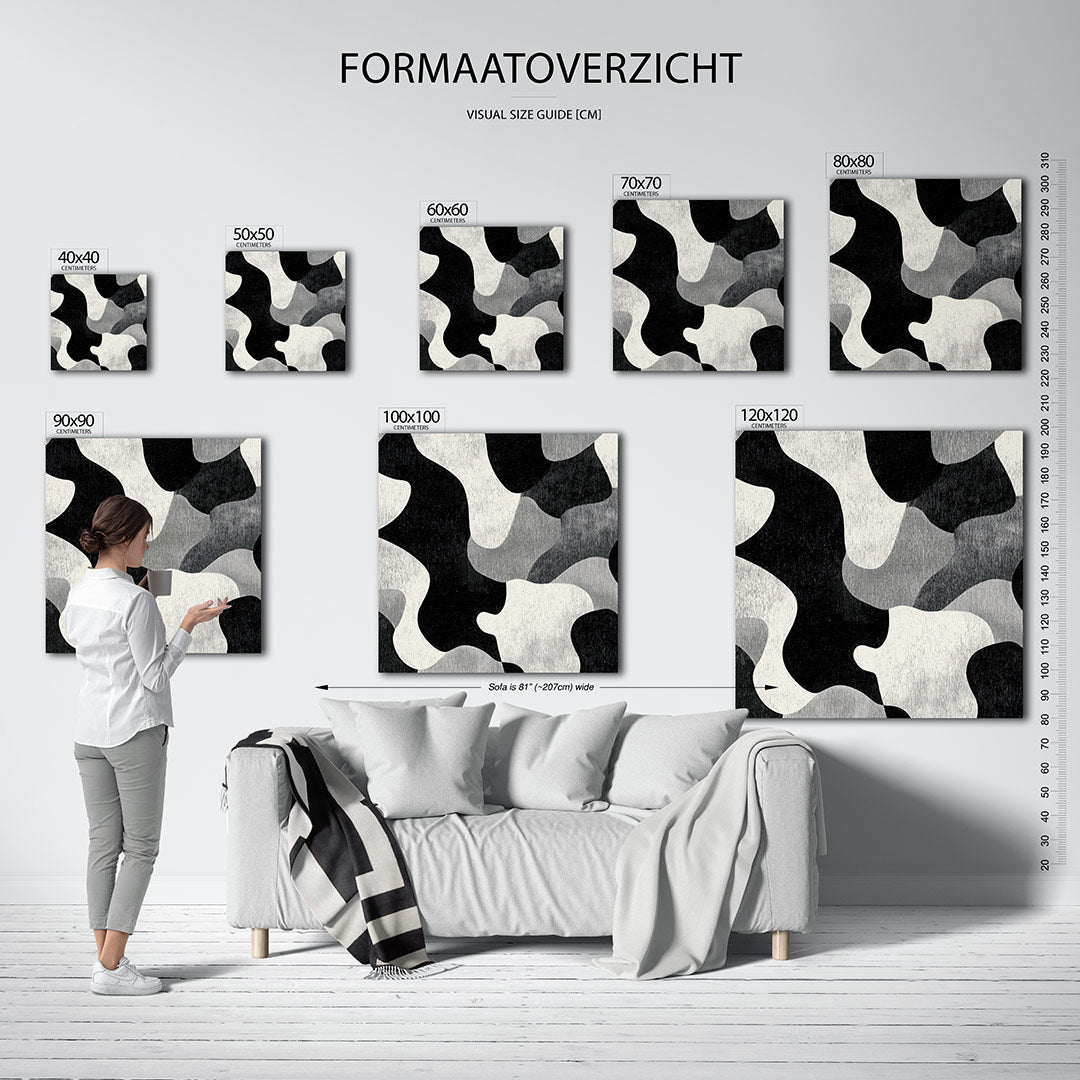 Organische vormen Kunstwerk